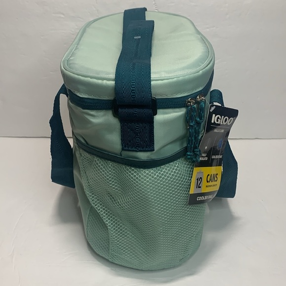 Igloo 12 Cans Soft Halo Cube Cooler Bag NWT - Picture 4 of 11